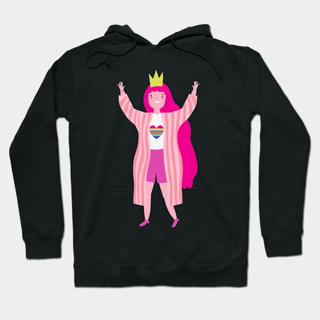 Proud Pan Queen Hoodie by casualism